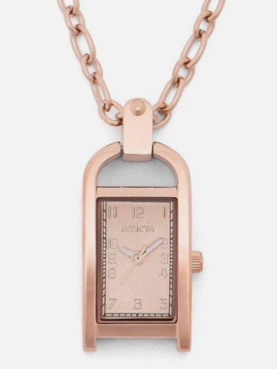Invicta Accessories - Invicta Mini Angel 49936‎ Pendant Watch Necklace Rose Gold Women's New